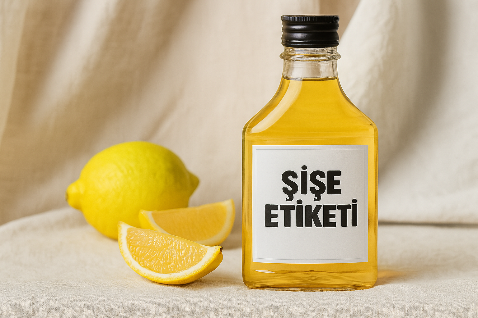 şişe etiketi